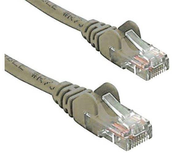 8ware - CAT5e Cable - Grey Colour Premium RJ45 Ethernet Network LAN UTP Patch Cord 26AWG CU Jacket