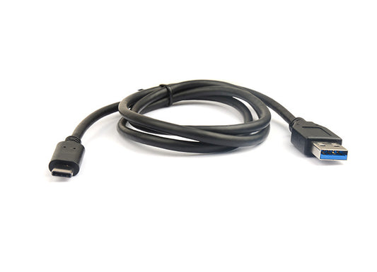 8Ware - USB 3.1 Cable 1m Type-C to A Male to Male Black 10Gbps