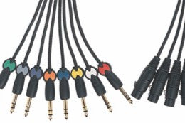 Maximum - 8 Way, Female XLR to Stereo Jack Loom